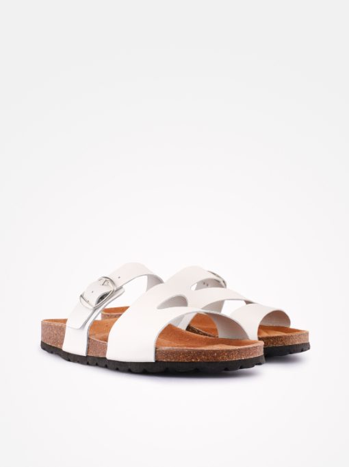 CHINELO INDIGO BAY EM PELE DE FIVELA COM PALMILHA BIO - Image 2