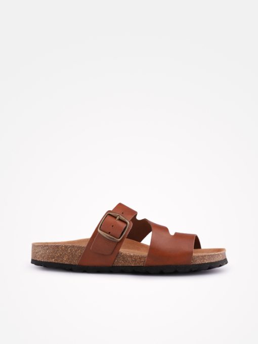 CHINELO INDIGO BAY EM PELE DE FIVELA COM PALMILHA BIO - Image 4