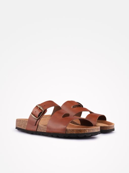 CHINELO INDIGO BAY EM PELE DE FIVELA COM PALMILHA BIO - Image 5