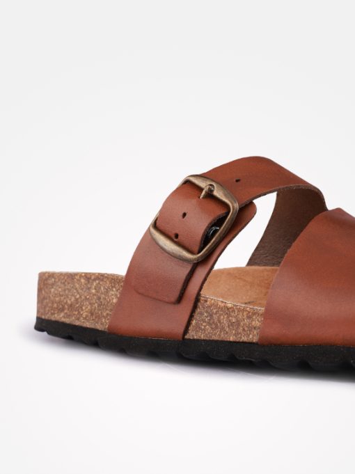 CHINELO INDIGO BAY EM PELE DE FIVELA COM PALMILHA BIO - Image 6