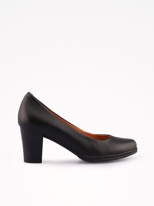 SAPATO PUMP DE TACÃO EM PELE COM SOLA CONFORTO - Image 4