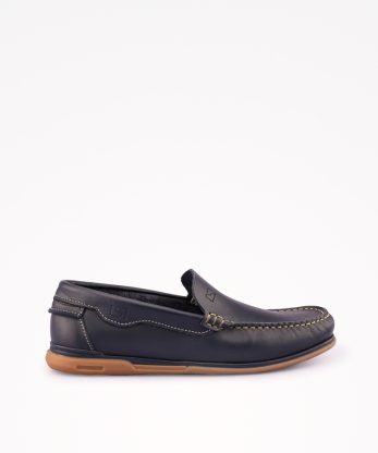SAPATO MOCASSIM SLIP ON EM PELE
