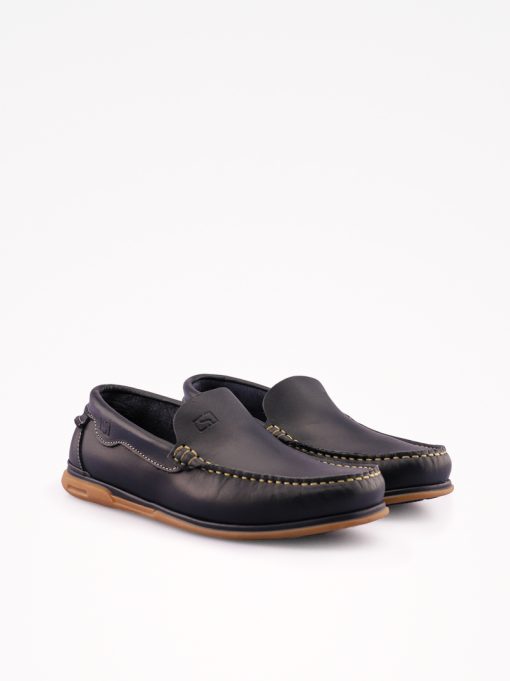 LEATHER SLIP ON MOCCASIN SHOE - Image 2