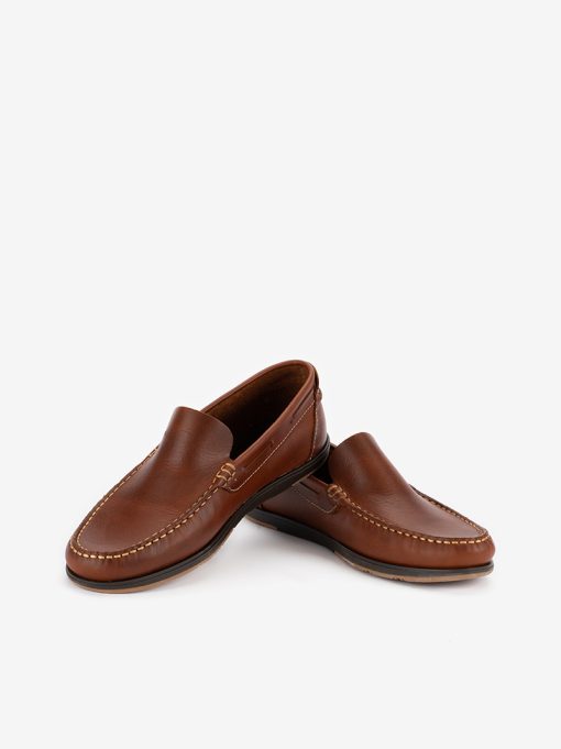 LEATHER SLIP ON MOCCASIN SHOE - Image 6