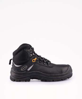 BOTA PROFISSIONAL DE SEGURANÇA BLACKBULL EM PELE DE ATACADOR COM PALMILHA E BIQUEIRA DE AÇO