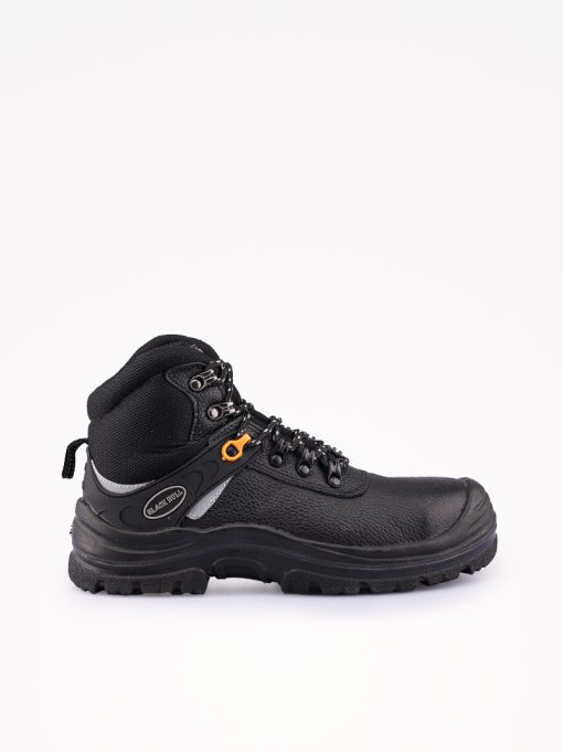 BOTA PROFISSIONAL DE SEGURANÇA BLACKBULL EM PELE DE ATACADOR COM PALMILHA E BIQUEIRA DE AÇO