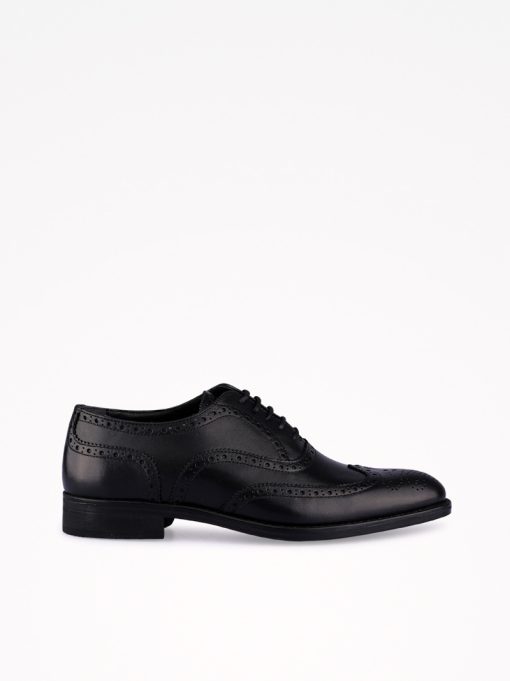 SAPATO OXFORD BROGUE TOSCANINI EM PELE COM PERFURADO - Image 3