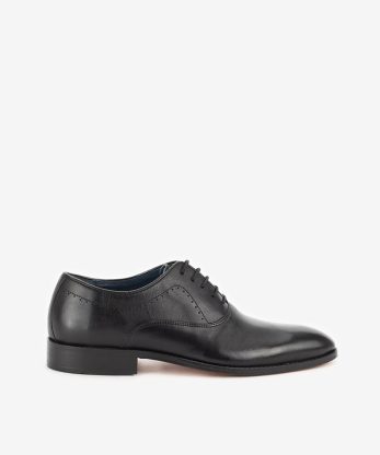 SAPATO OXFORD ESTILO CLÁSSICO EM PELE DE ATACADOR