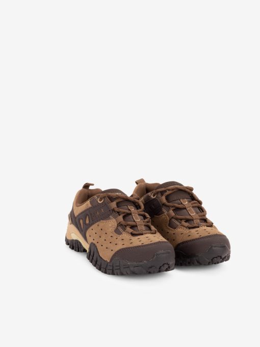 SAPATO HILL CASUAL EM CROUTE CAMURÇA COMBINADO DE ATACADOR COM SOLA TREK - Image 2
