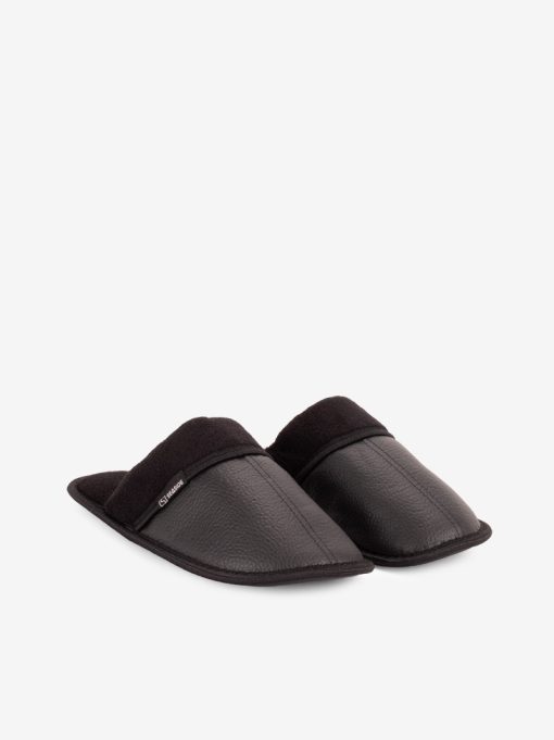 CHINELO DE QUARTO EM NAPA COM FORRO DE TECIDO TURCO - Image 4