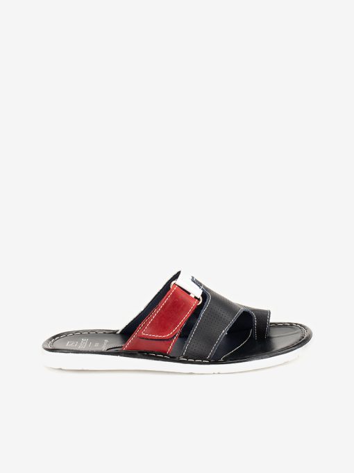 CHINELO DE DEDO EM PELE COM TIRA AJUSTÁVEL DE VELCRO - Image 4