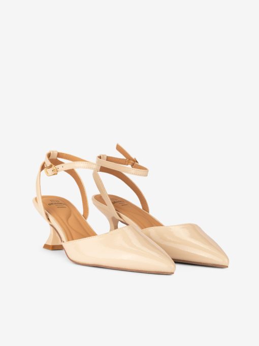 SAPATO SLING BACK DE SALTO DE FIVELA NO TORNOZELO COM FORMA QUADRADA - Image 2