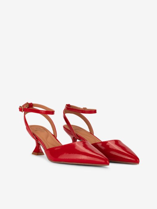 SAPATO SLING BACK DE SALTO DE FIVELA NO TORNOZELO COM FORMA QUADRADA - Image 6