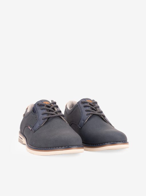 LACE-UP DERBY SHOE WITH TWO-TONE SOLE - Image 2