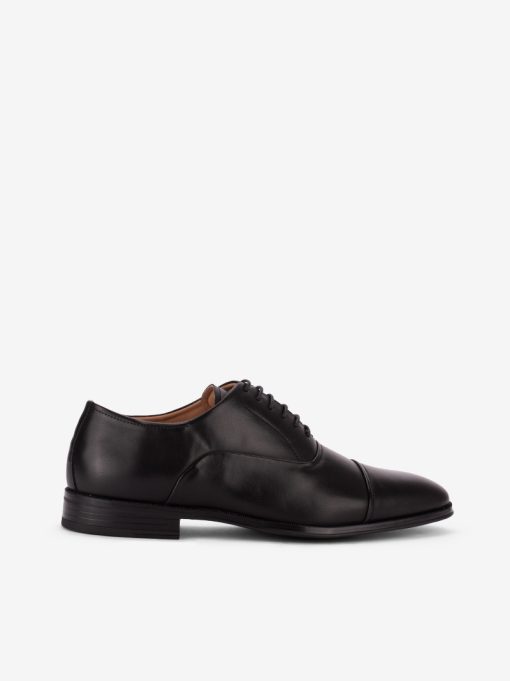 CLASSIC LACE-UP OXFORD SHOE WITH CAP TOE - Image 3