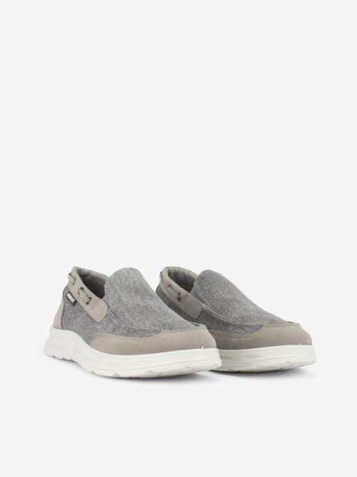 SAPATO DESPORTIVO SIDEFLEX EM LONA SLIP ON DE ELÁSTICO COM SOLA SUPER LIGHT - Image 2