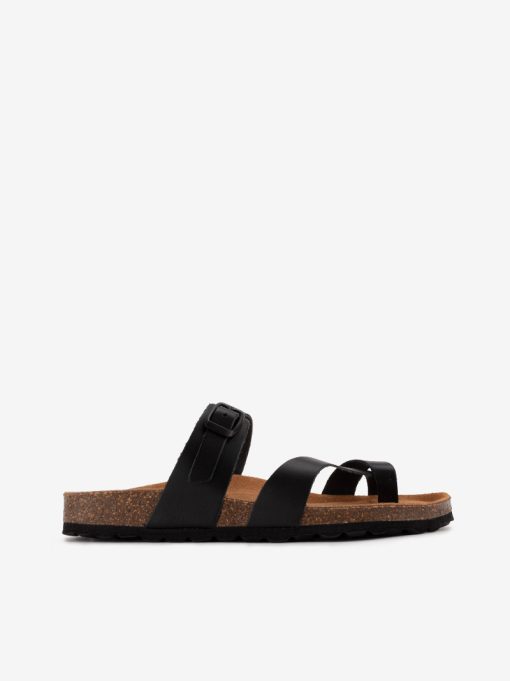 CHINELO INDIGO BAY DE DEDO COM PEÇA DE FIVELA EM PELE COM PALMILHA BIO - Image 3