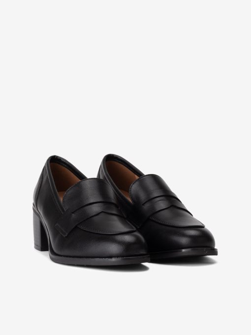 SAPATO LOAFER DE TACÃO COM TRAVESSÃO ESTILO MOCASSIN - Image 2