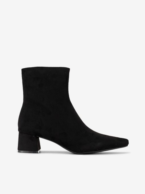 POINTED HEEL ANKLE BOOT WITH CLOSURE ON THE INSIDE - Image 3