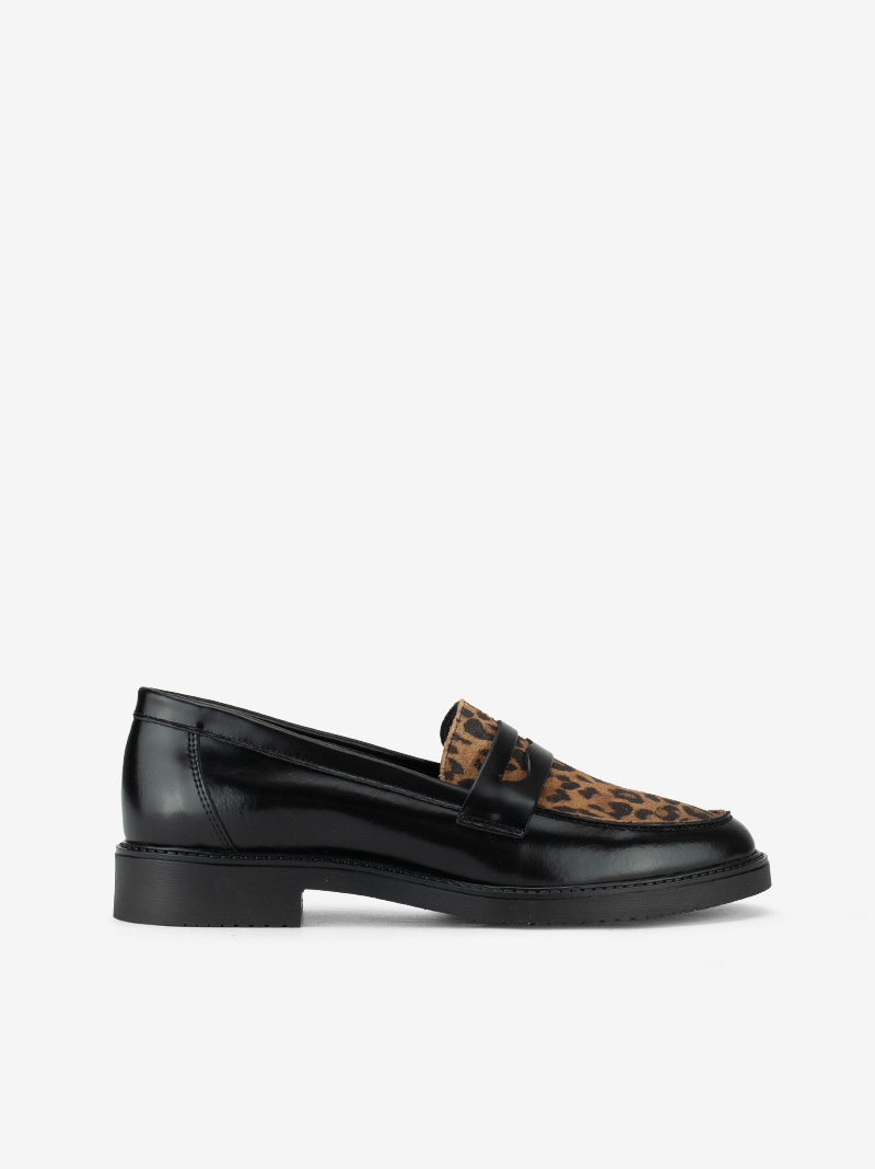 Mariana – Mocassins padrão leopardo main image 1