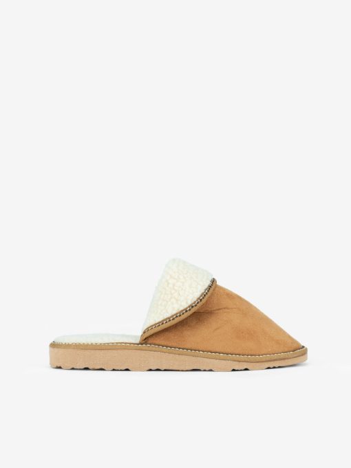 CHINELO ESTILO SERRANO COM PELO SINTÉTICO