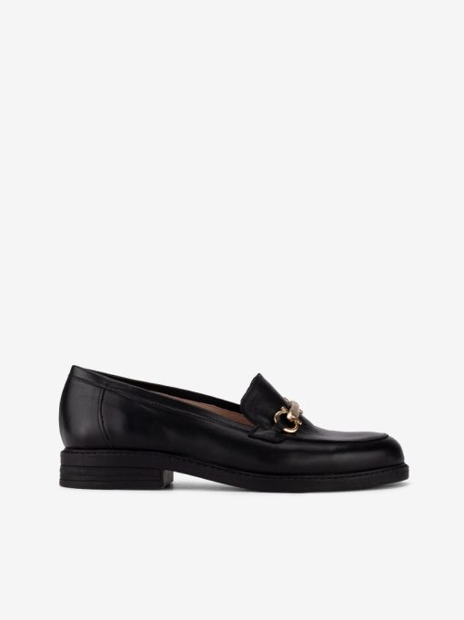SAPATO LOAFER ESTILO MOCASSIN EM PELE COM APLICAÇÃO - Image 3