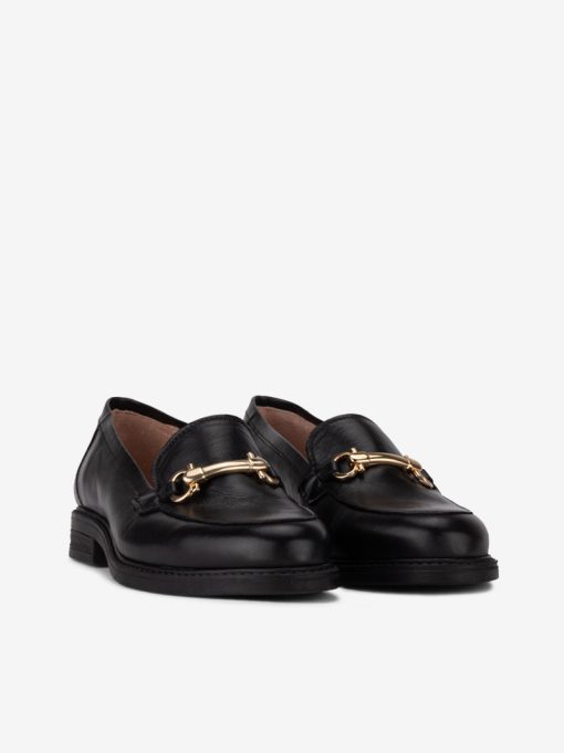 SAPATO LOAFER ESTILO MOCASSIN EM PELE COM APLICAÇÃO - Image 4