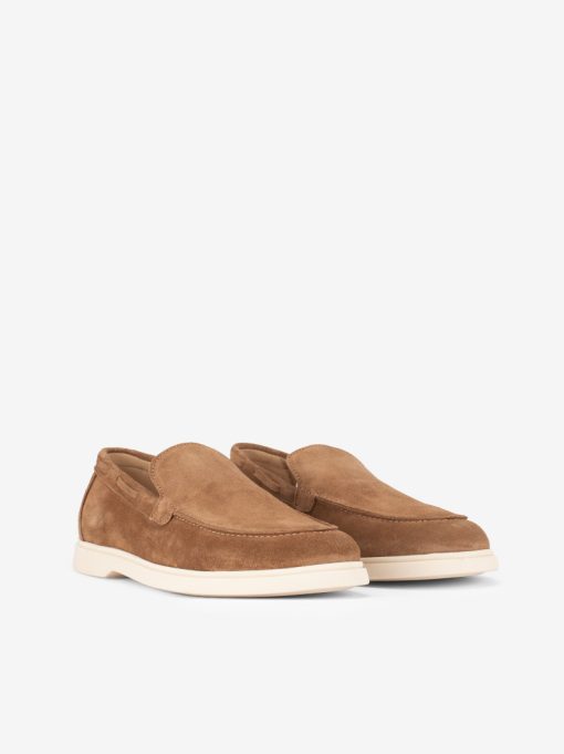 SAPATO LOAFER LISO EM CROUTE CAMURÇA - Image 4