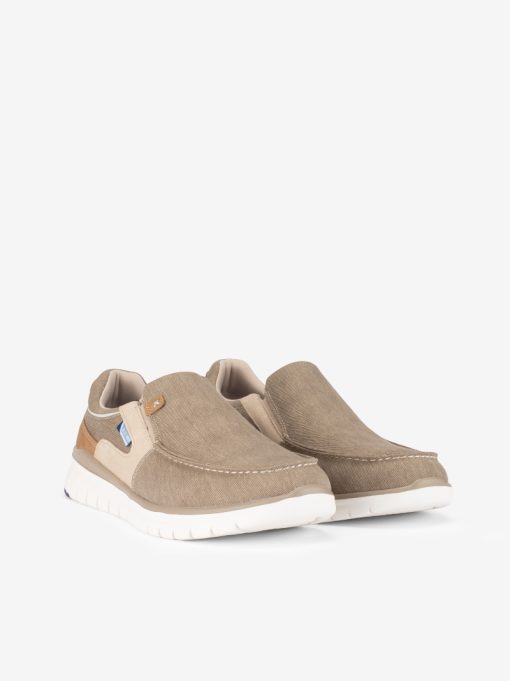SAPATO SLIP ON ESTILO MOCASSIN DESPORTIVO EM CANVAS - Image 2
