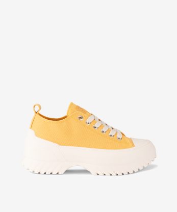 TÉNIS EM CANVAS DE ATACADOR COM CHUNKY CUPSOLE DE RASTO
