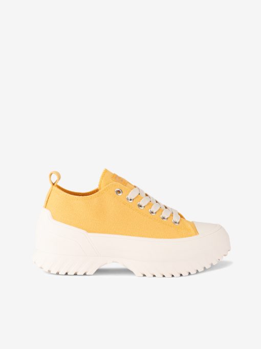 TÉNIS EM CANVAS DE ATACADOR COM CHUNKY CUPSOLE DE RASTO