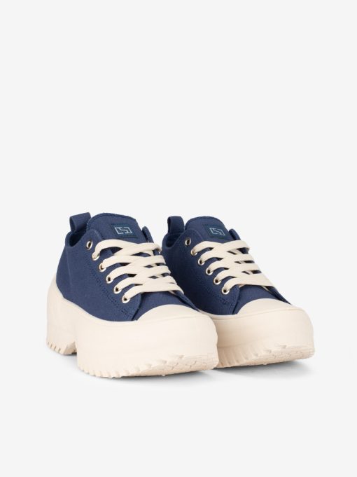 TÉNIS EM CANVAS DE ATACADOR COM CHUNKY CUPSOLE DE RASTO - Image 4