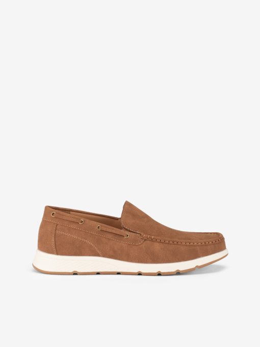 SAPATO MOCASSIN  COMBINADO COM ESTAMPADO
