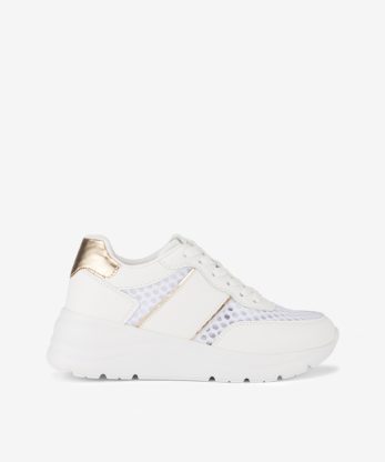 SAPATILHA COMBINADA COM MESH DE ATACADOR COM SOLA CHUNKY RUNNING