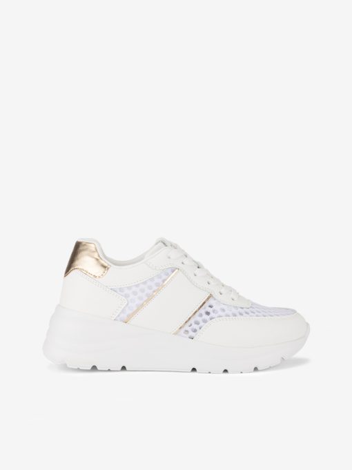 SAPATILHA COMBINADA COM MESH DE ATACADOR COM SOLA CHUNKY RUNNING