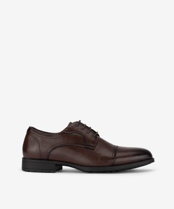 SAPATO DERBY DE ATACADOR COM CAP TOE