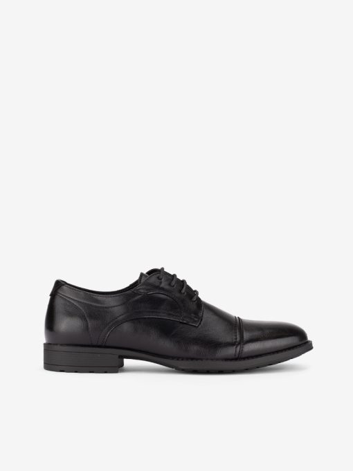 LACE-UP DERBY SHOE WITH CAP TOE - Image 3