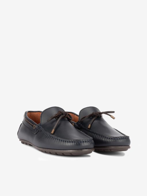 SAPATO MOCASSIN EM PELE COM COSTURA MANUAL E ATACADOR EM COURO - Image 2