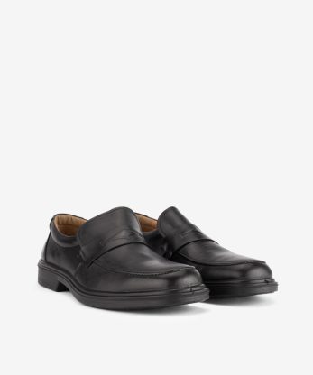 SAPATO LOAFER CAMPORT EM PELE COM SOLA CONFORTO