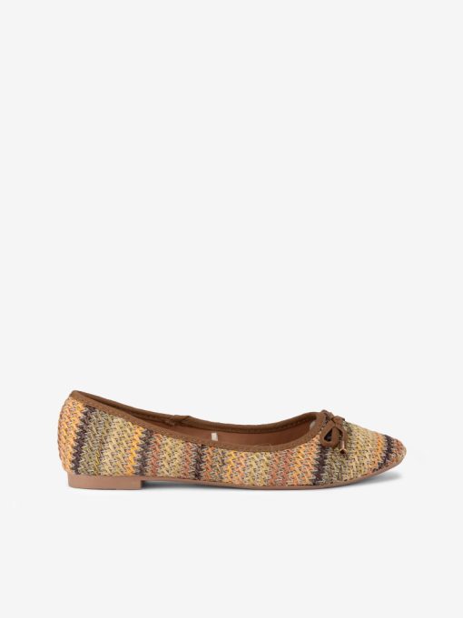 SABRINA EM RÁFIA MULTICOLOR COM LAÇO