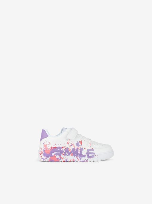 MULTI-PIECE TENNIS SHOES WITH DOUBLE VELCRO AND MULTICOLOR PRINTS - Image 7