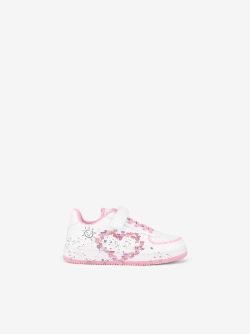 MULTI-PIECE TENNIS SHOES WITH DOUBLE VELCRO AND MULTICOLOR PRINTS - Image 9