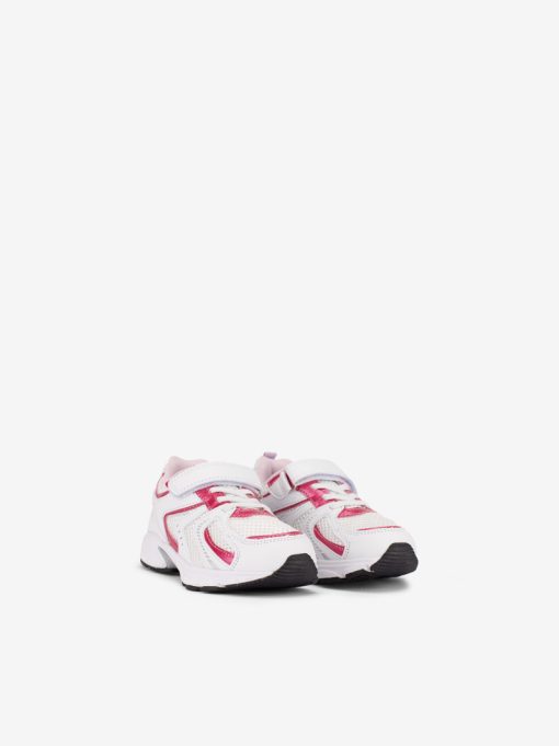 SAPATILHA COMBINADA COM ESTAMPADO DE ATACADOR ELÁSTICO E VELCRO COM SOLA RUNNING - Image 2