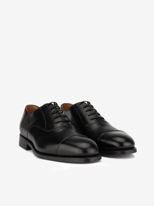 SAPATO OXFORD CAP TOE EM PELE DE ATACADOR COM SOLA DE COURO GOODYEAR WELTED - Image 4
