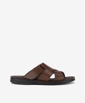 CHINELO COM TIRAS CRUZADAS E VELCRO AJUSTÁVEL