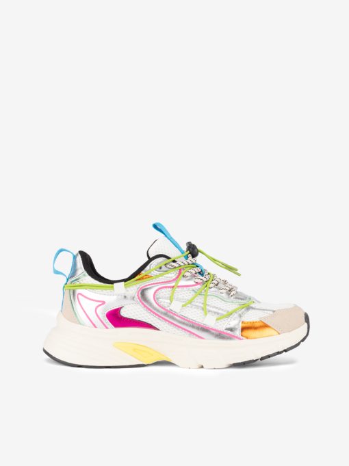 SAPATILHA MULTIPEÇA COLORIDA METALIZADA DE ATACADOR COM SOLA RUNNING - Image 3