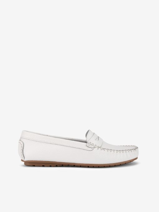 SAPATO MOCASSIN EM PELE COM COSTURA MANUAL - Image 3