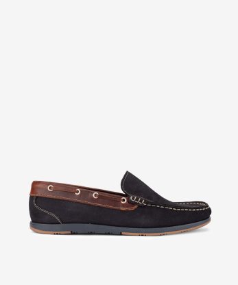 SAPATO MOCASSIM EM PELE NOBUCK
