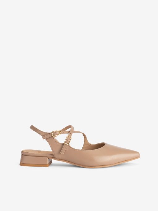 SAPATO SLING BACK MARY JANE EM PELE - Image 3
