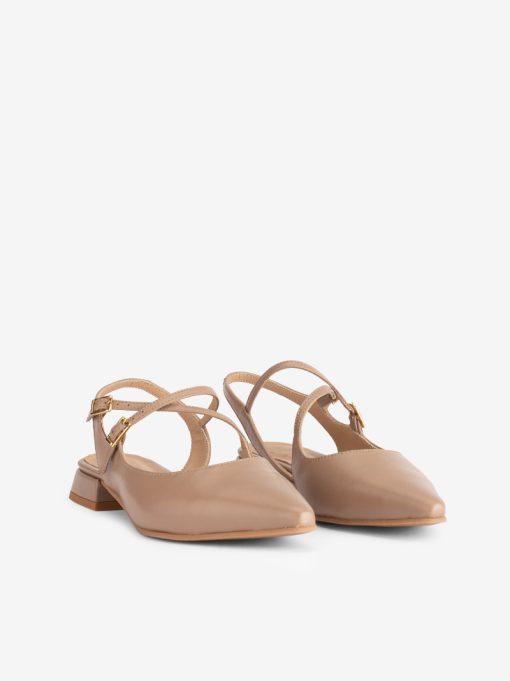 SAPATO SLING BACK MARY JANE EM PELE - Image 4
